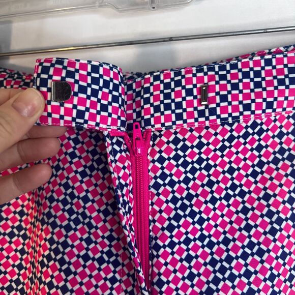 Lady Hagan Maximal Print Golf Athletic Short Size 6 Bermuda Sporty Activewear - Picture 3 of 9
